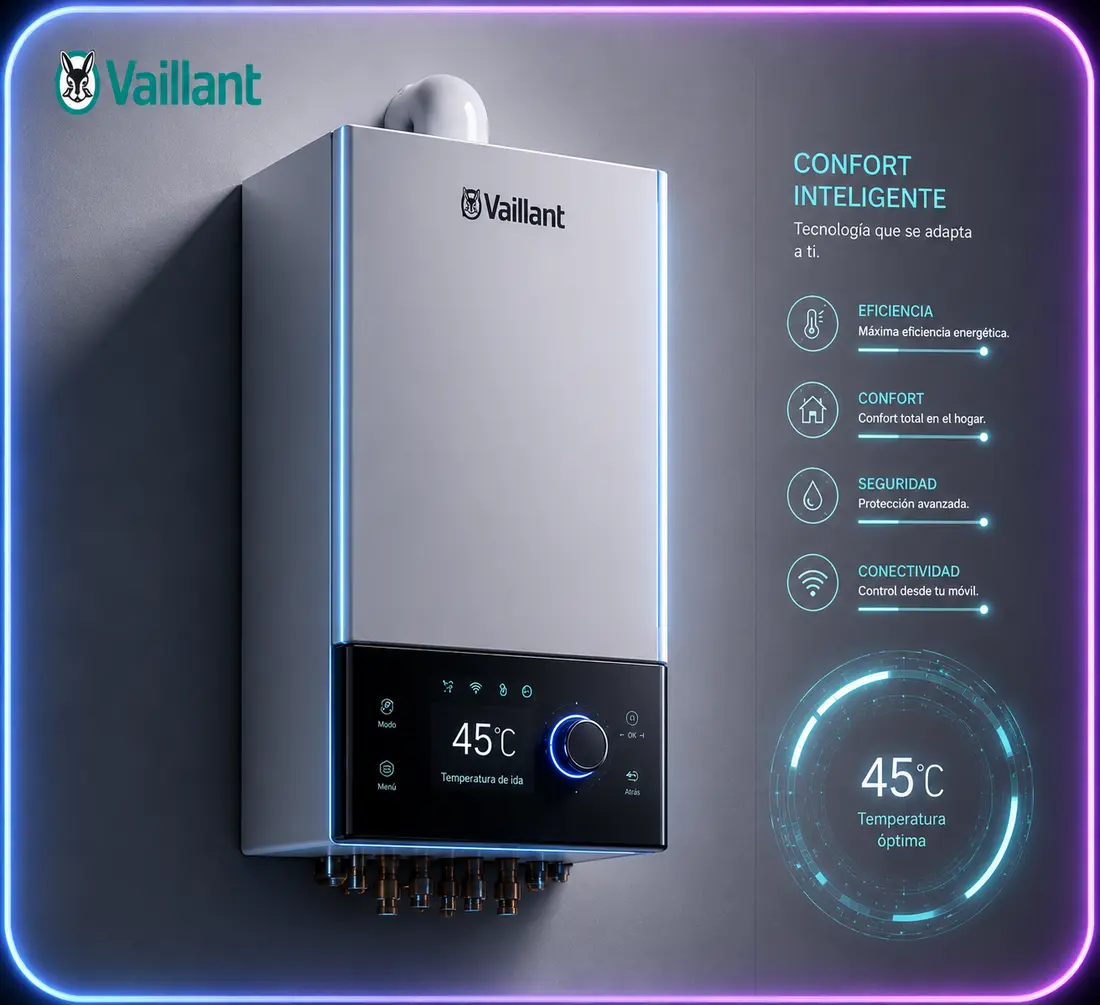 Caldera Vaillant — códigos de error, averías y servicio técnico Don SAT en Madrid y Guadalajara