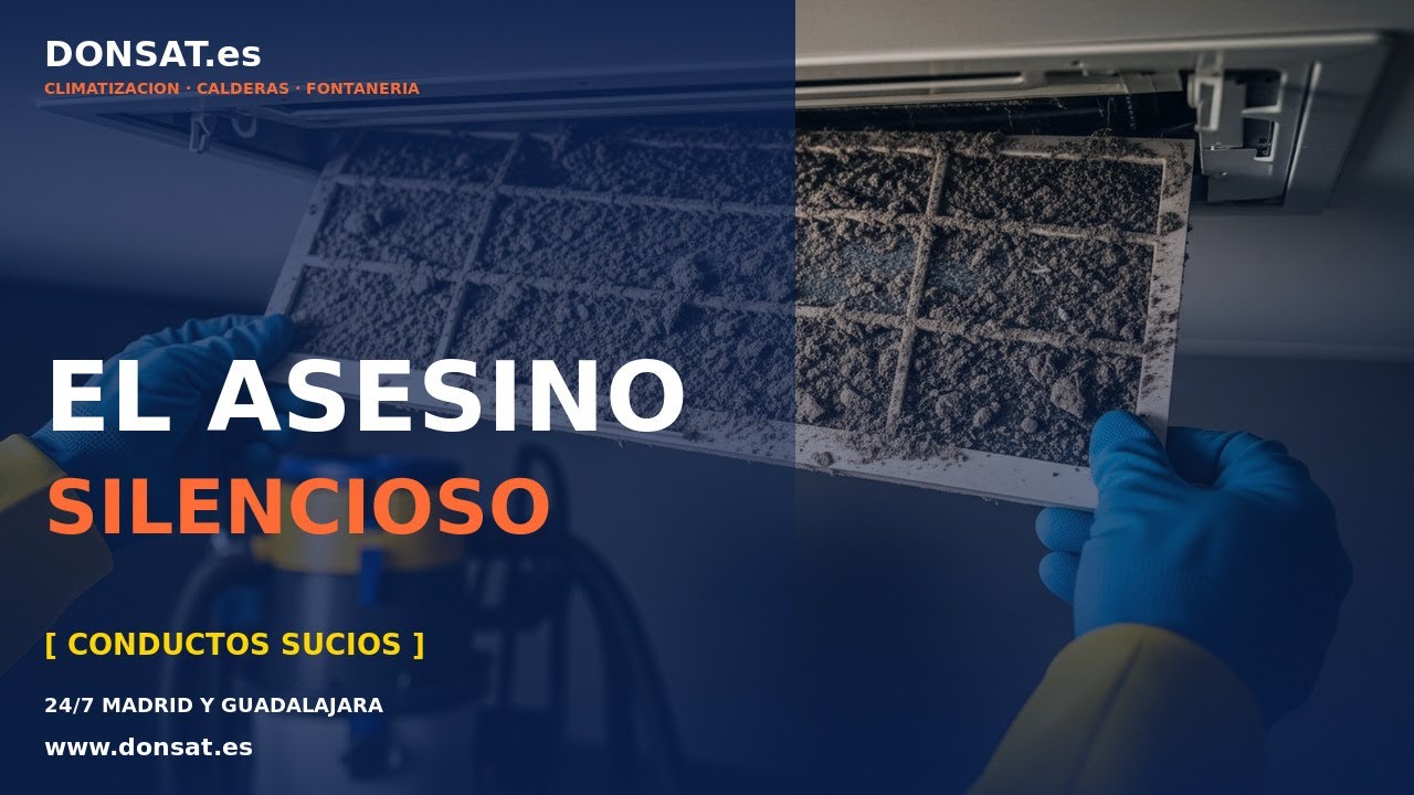 El asesino silencioso de tu aire acondicionado: conductos sucios