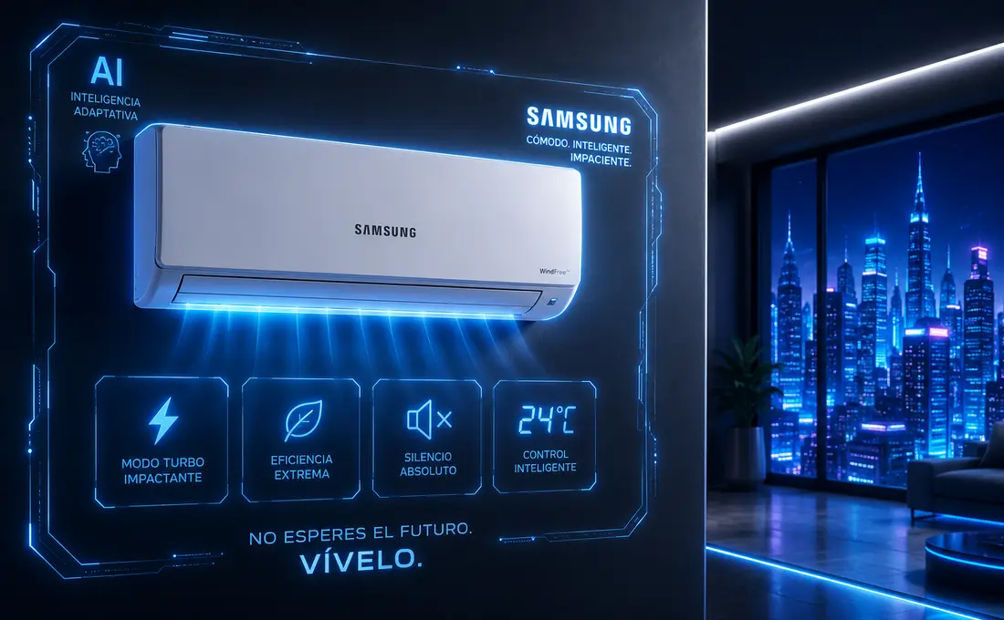 Aire acondicionado Samsung — códigos de error, averías y servicio técnico Don SAT en Madrid y Guadalajara